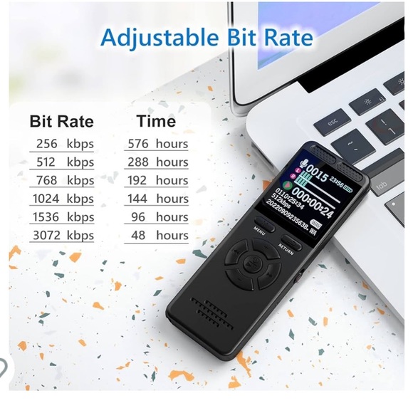 Portable Audio & Video Digital Voice Recorder New Poshmark